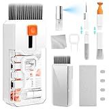 Keyboard Cleaning Kit Laptop Cleaner, 10-in-1 Computer Screen Cleaning Brush Tool, Multi-Function PC Electronic Cleaner Kit Spray for iPad iPhone Pro, Earbuds, Camera Monitor, All-in-one with Patent