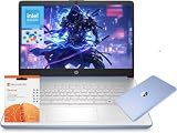 HP 14" Laptop, Intel Processor N150 (Beat i3) 8GB RAM 128GB UFS 1-Year Office 365 Copilot AI Win11 WiFi6 Computer for Creator Business Gaming Student College