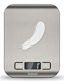 Tcsxady Food Scale, Digital Kitchen Scale with Grams & Ounces Units, 11lb