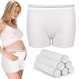 4 Pack Washable Mesh Disposable Postpartum Underwear Panties for Women Hospital Provide Surgical Recovery,Incontinence (L/XL(13-39 in))