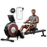 Merach Q1S Pro Electromagnetic Rowing Machine, Auto 16-Level Resistance