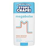 Megababe Thigh Rescue Stick, Stops Chafe & Irritation, 2.12 oz, 2-Pack