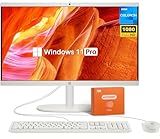 HP Business All-in-One Desktop Computer, 21.5" FHD Display, 16 GB RAM, 512 GB SSD, Intel Celeron J4025, Intel UHD Graphics 600, Webcam, Wi-Fi 6, HDMI, Wired Mouse & KB, Windows 11 Pro, w/Accessories