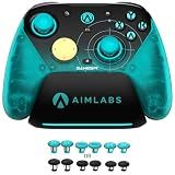 GameSir G7 Pro 8K PC Wireless Controller, Aimlabs Edition – 8000Hz Polling Rate Wired & 2.4G, TMR Joysticks Anti-Stick Drift, Hall Effect Analog Triggers, Esports Gamepad for Windows PC with 3.5mm Audio