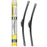 JINGOU 22" + 22" Front Windshield Wiper Blades Compatible with Ford F Series 2023-2012 Expedition 2022-2008 OEM QUALITY Premium All-Season Automotive Replacement Wipers (Pack of 2)