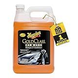 Meguiar's Gold Class Car Wash – Premium Foaming Car Wash Soap, High Gloss Finish, Safe for Clear Coats, Deep Cleans without Removing Waxes, Car Detailing Supplies for Cars, Trucks & SUVs – 1 Gal