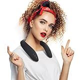 HGHOHG Neckband Speaker, Wireless Wearable Speaker True 3D Stereo HiFi Sound, Portable Personal Body Speakers with 24H Playtime,Wearable Speaker for Home, Office, and Outdoors