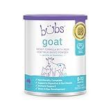 Bubs Whole Goat Milk Formula with Iron, Goat Milk-Based Powder, for Infants 0-12 Months, Made with Non-GMO Goat Milk, 20 oz