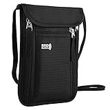 KEAFOLS Travel Pouch Neck Wallet Family Passport Holder Organizer Case with RFID Blocking