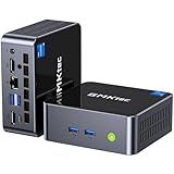GMKtec M3 Plus Mini PC with Intel Core i9 12900HK(14C/20T 5.0 GHz), 32GB DDR4 RAM+1TB NVMe SSD, Mini Desktop Computer Triple 4K Display, WiFi 6, BT5.2, USB-C