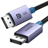 UGREEN 16K 6.6FT [VESA Certified] DisplayPort Cable 2.1 54Gbps