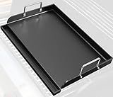 Arribueno Universal Griddle for Gas Grill - 23" x 16" Nonstick Ceramic Coating Griddle Top for Gas Stove, Flat Top Plate for Outdoor Grill/Camping/Tailgating