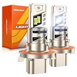 SEALIGHT 9008/H13 Fog Bulbs, 96000Im 6500K Cool White, 9008 Driving Light Bulb, IP68 1:1 Size Plug & Play, For Powersports Atvs Front Fog Light Bulbs, Pack of 2