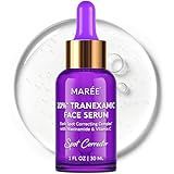 MAREE 20% Tranexamic Acid Serum Complex with Niacinamide & Vitamin C – Serum for Face & Body Dark Spot Corrector – Age Spots Hyperpigmentation Care Remover – Brightening Acido Tranexamico para Manchas
