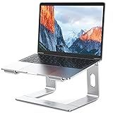 BESIGN LS03 Aluminum Laptop Stand, Ergonomic Detachable Computer Stand, Notebook Riser Compatible with Air, Pro, Dell, HP, Lenovo More 10-15.6" Laptops, Silver