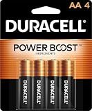 Duracell Alkaline Powerboost AA4 Battery, 4 Count