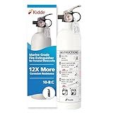 Kidde Fire Extinguisher for Boats, Single-Use 5BC