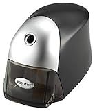 Bostitch Office QuietSharp Executive Heavy Duty Electric Pencil Sharpener for 65% Faster Sharpening and 6X Longer Cutter Life - Colored Pencil Compatible, Black