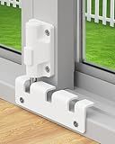 Sliding Door Lock Window Locks for Patio Sliding Glass Door Foot Locks for Front Door Security Bar Stoppers Top Horizontal Childproof Keyless Safety Lock from Inside Home Apartment Hotel Essentials