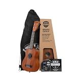 Kala LTP-S Learn-to-Play Mahogany Soprano Ukulele Starter Kit