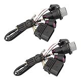 810003 Conversion Wiring Adapter, Projector Headlights to Reflector Light Converter Aftermarket Headlights for Ram 1500 2500 3500 2013-2018