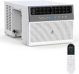 6000 BTU u - Shaped Window AC for Home - Cools 250 Sq.ft, Open Window Design, Ultra Quiet, 6 Modes (Sleep Mode Included), Energy Efficient