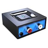 Bluetooth Audio Adapter for Music Streaming Sound System, Esinkin Wireless Audio Adapter Works with Smartphones and Tablets, Bluetooth Receiver for Home Stereo