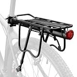 ROCKBROS Rear Bike Rack Adjustable 165 lbs Capacity Bike Back Rack