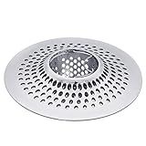 LEKEYE Drain Hair Catcher/Bathtub Shower Drain Hair Trap/Strainer Stainless Steel Drain Protector(Patented Product)