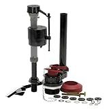 Fluidmaster 400AKRP10 Universal Toilet Repair Kit, 2-Inch Flush Valve