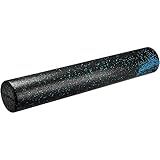 Amazon Basics High Density Foam Roller for Exercise and Recovery, 36 Inches, Blue Speckled