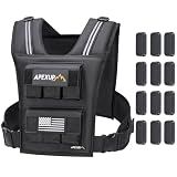 APEXUP Weighted Vest Men, 30 lbs Adjustable Weight Vest for Running