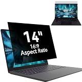 Laptop Privacy Screen 14 Inch, Laptop Screen Privacy Shield 16:9 Aspect Ratio Anti-Glare Blue Light Computer Monitor Protector,Removable 14in Filter for Lenovo HP Asus Thinkpad Envy Xps(12.2" x 6.9")