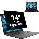 Laptop Privacy Screen 14 Inch, Laptop Screen Privacy Shield 16:9 Aspect Ratio Anti-Glare Blue Light Computer Monitor Protector,Removable 14in Filter for Lenovo HP Dell Acer Asus Thinkpad Envy Xps