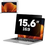 BSPROTE Laptop Privacy Screen 15.6 Inch 16:9, Anti Glare Film Blue Light Filter, Computer Privacy Screen Shield Compatible with 15.6'' Hp Acer Asus Lenovo Dell Samsung Portable Monitor Protector