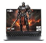 KAIGERR 2026 New Gaming Laptop, 16.0inch Laptop Computer with AMD Ryzen 7 H255(8C/16T, Up to 4.9GHz), 16GB DDR5 512GB NVMe SSD Windows 11 Laptop, Radeon RX Vega 8 Graphics,WiFi 6, Backlit KB