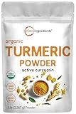Organic Turmeric Powder, 5 Pounds | Rich in Active Curcumin | Pure Turmeric Supplement | Antioxidant Support for Joint & Immune Health | Non-GMO, Vegan Friendly, India Origin