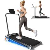 Walking Pad Treadmill for Home, Walking Pad with Incline and Handle Bar