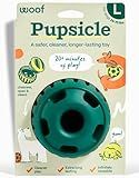 WOOF Pupsicle - Long-Lasting Interactive Dog Toy to Keep Your Pup Busy and Distracted - Safe for Dogs - Low-Mess Design - Dog Toys for Medium and Large Dogs 25-75 lbs