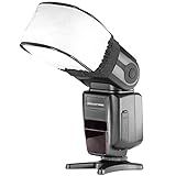 NEEWER Universal Soft Mini Flash Bounce Diffuser Cap Compatible with Canon Nikon Godox Yongnuo, Neewer TT560 NW550 NW561 NW570 NW580 NW625 NW635 NW-670 750II NW645 NW655 Speedlite Flashes