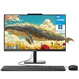 Lenovo 24 23.8" FHD All-in-One Desktop Computer for Home Office, Intel 4-Core Processor (Beat i3-1110G4), 32GB DDR4 RAM, 1TB PCIe SSD, WiFi 6, Bluetooth, Business AIO, Windows 11 Pro, Vent-Hear
