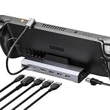 JSAUX 6-in-1 Docking Station for Steam Deck/ROG Ally X/Legion Go S-HB0603