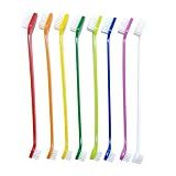 JUWANTU Dog Toothbrush Set of 8 – Dual Headed Dental Hygiene Brushes for Small to Large Dogs, Easy Teeth Cleaning & Dental Care,Dog Tooth Brushes for Small to Large Dogs, Cats, and Most Pets