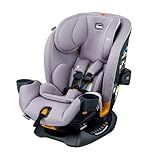 Chicco OneFit LX ClearTex All-in-One Car Seat with LeverLock Installation, Slim Design, Convertible Car Seat, Seat for Infants and Children 5-100 lbs | Lupine/Purple