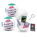 Mini Brands Books (2 Pack) by ZURU Real Miniature Book Brands Collectible Toy, Capsules of 5 Mystery Miniature Books with Real readable Pages and Accessories for Kids, Teens, Adults