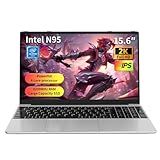 NEOBIHIER Gaming Laptop 15.6" FHD,Intel N95 Turbo Boost 3.4GHz,16GB DDR4 + 512GB SSD,RGB Backlit Keyboard & Fingerprint Unlock,Windows 11 Pro Laptop Computer for Immersive Performance