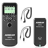 AODELAN Camera Intervalometer Wireless Shutter Release Timer Remote Control for Sony a6400, a7III, a9, a77, a99, A7, A7 II, A7R IV, A7R II,A7RIII, a77II, a6500, a6300; Replace RM-L1AM and RM-SPR1
