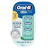 Glide Comfort Plus Dental Floss, Extra Soft, Value 3 Pack (40m Each)