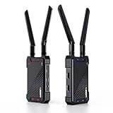 Wireless HDMI Transmitter and Receiver,1300FT Wireless HDMI Extender Kit with Loop Out,1080P Full HD for Streaming from DSLR,Laptop,Setop Box to TV,Projector,IR Remote Control Support