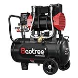 8Gal Portable Ultra Quiet Air Compressor, Max 115PSI 1.5HP 4.52CFM 70dB Low Noise Oil-Free Air Compressor for Auto Repair, Bike Tires, Garage Spray Painting 110V/60Hz